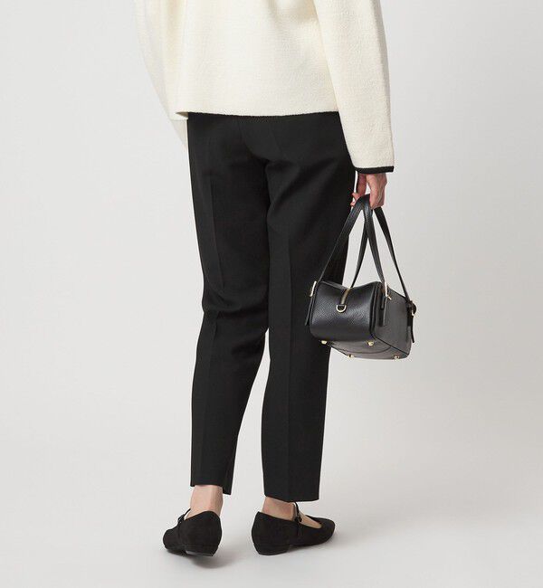 UNITED ARROWS green label relaxing「［size SHORT/TALLあり］ダブルクロス テーパード パンツ ウォッシャブル ストレッチ」|スラックス|