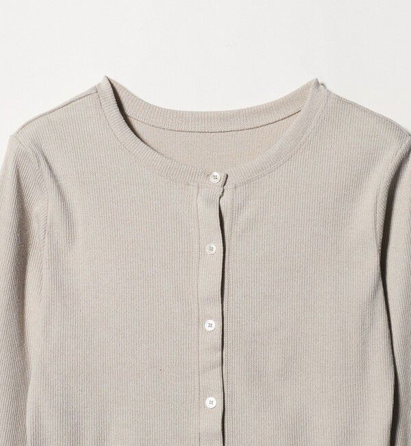 UNITED ARROWS green label relaxing「メランジ ブークレ 2WAY カーディガン」|カーディガン|