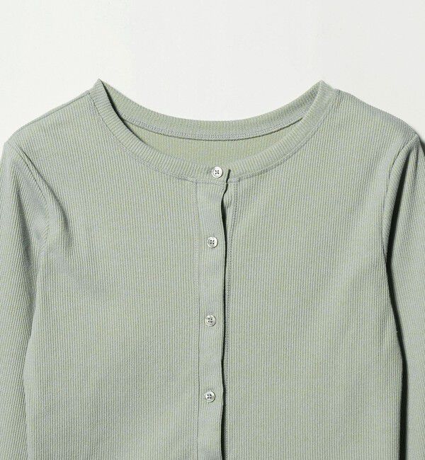 UNITED ARROWS green label relaxing「メランジ ブークレ 2WAY カーディガン」|カーディガン|