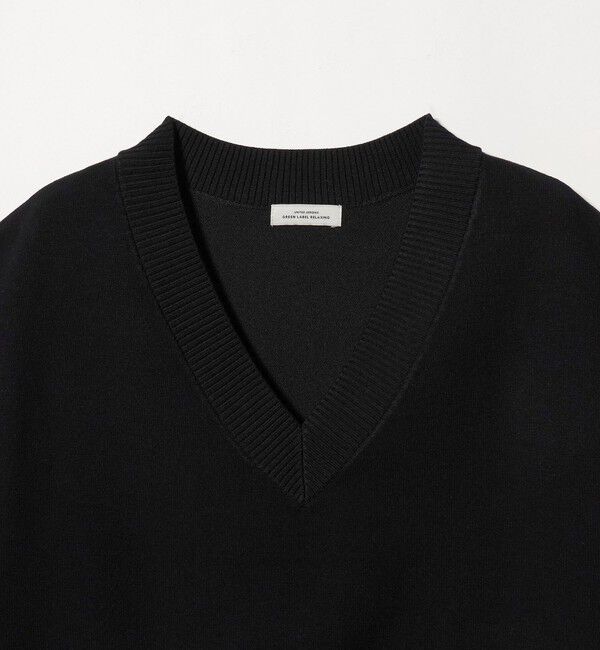 UNITED ARROWS green label relaxing「Vネック ニット ベスト」|ベスト・ジレ|