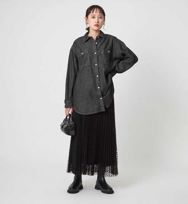 UNITED ARROWS green label relaxing「デニム スタンダード シャツ」|シャツ・ブラウス|