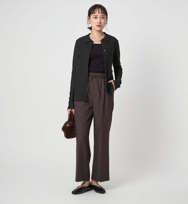 UNITED ARROWS green label relaxing「レース ポロプルオーバー」|Tシャツ・カットソー|