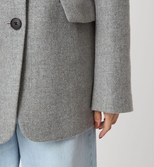 UNITED ARROWS green label relaxing「［size SHORTあり］ウーリー テーラード ジャケット」|テーラードジャケット|