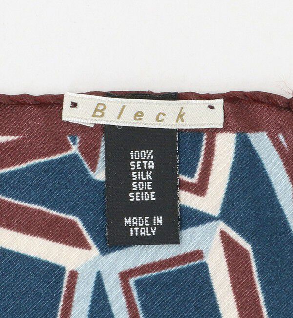 UNITED ARROWS green label relaxing「＜Bleck＞ジオメトリック ツイル ポケットチーフ」|バンダナ・スカーフ|