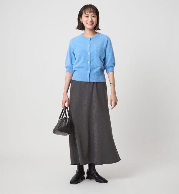 UNITED ARROWS green label relaxing「フィブリル ナロー スカート」|フレア|