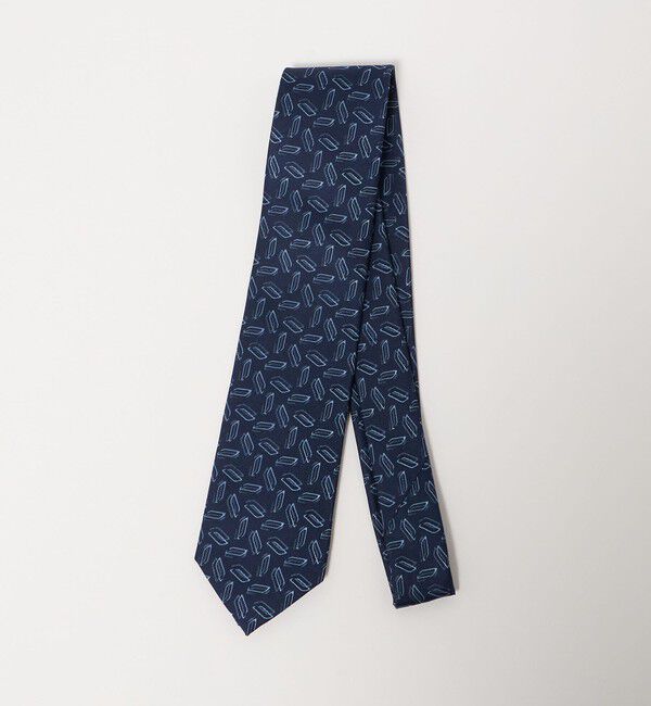 UNITED ARROWS green label relaxing「GLR シルク2 8.0cm コモン1 ネクタイ」|ネクタイ・蝶ネクタイ|NAVY