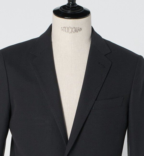 UNITED ARROWS green label relaxing「ECOPET(R) ハニカムジャージ 2B ジャケット -ウォッシャブル-」|テーラードジャケット|