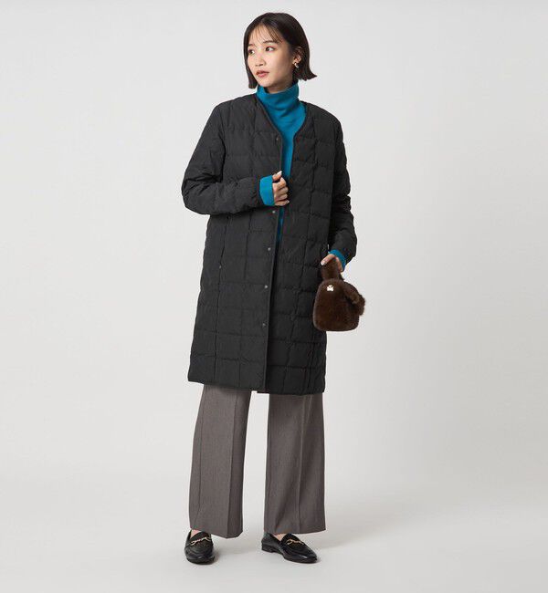 UNITED ARROWS green label relaxing「【別注】＜TAION＞ボタン ロング ダウン」|ダウン|