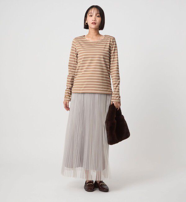 UNITED ARROWS green label relaxing「ブライト ボーダー ロングスリーブ カットソー」|Tシャツ・カットソー|