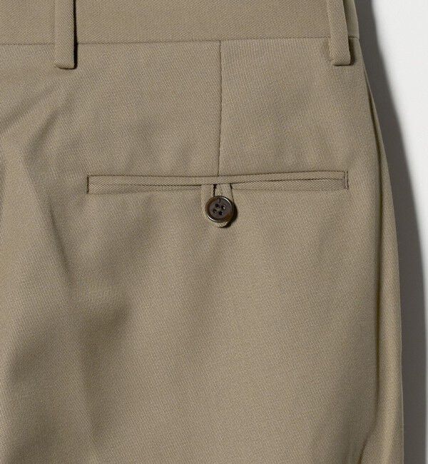 UNITED ARROWS green label relaxing「TW ギャバジン 1プリーツ ドレスチノ パンツ -ウォッシャブル-」|スラックス|