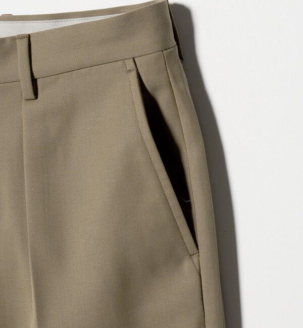 UNITED ARROWS green label relaxing「TW ギャバジン 1プリーツ ドレスチノ パンツ -ウォッシャブル-」|スラックス|