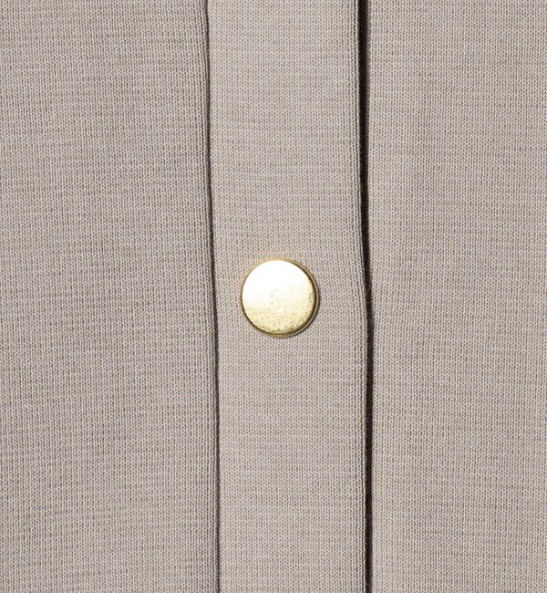 UNITED ARROWS green label relaxing「メタル調 ドットボタン カーディガン」|カーディガン|