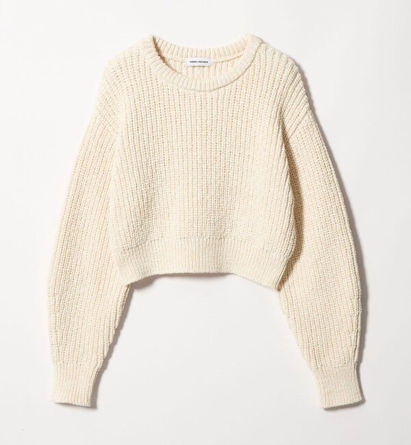 EMMEL REFINES「＜EMMEL REFINES＞EM スラブヤーン カタアゼ ニット プルオーバー」|ニット・セーター|