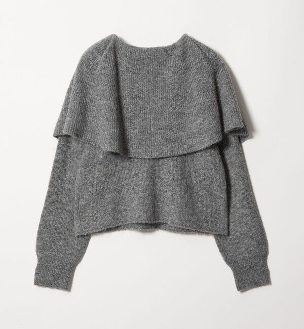 EMMEL REFINES「＜EMMEL REFINES＞EM ケープエリ ニット プルオーバー」|ニット・セーター|