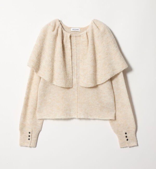 EMMEL REFINES「＜EMMEL REFINES＞EM ケープエリ ニット プルオーバー」|ニット・セーター|