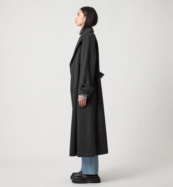 EMMEL REFINES「＜EMMEL REFINES＞EM ベルテッド フレア ロングコート」|その他|