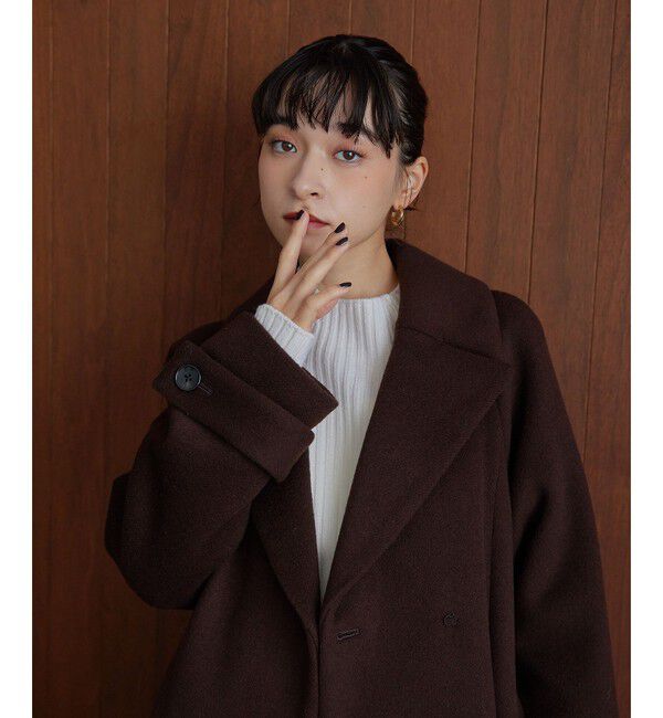 EMMEL REFINES「＜EMMEL REFINES＞EM ベルテッド フレア ロングコート」|その他|