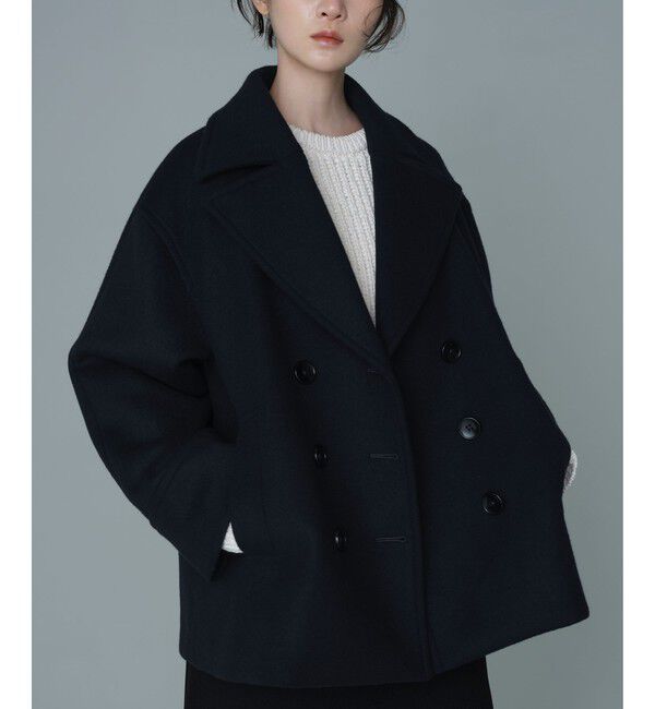 EMMEL REFINES「＜EMMEL REFINES＞EM ピーコート」|その他|NAVY