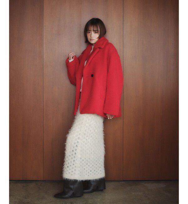 EMMEL REFINES「＜EMMEL REFINES＞EM ショートカール ボアコート」|その他|