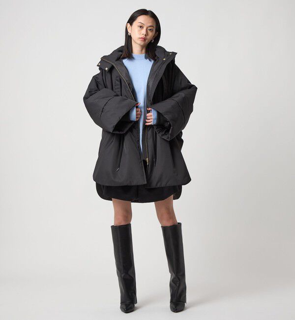 EMMEL REFINES「＜EMMEL REFINES＞EM ポンチョライク ナカワタ コート」|その他|