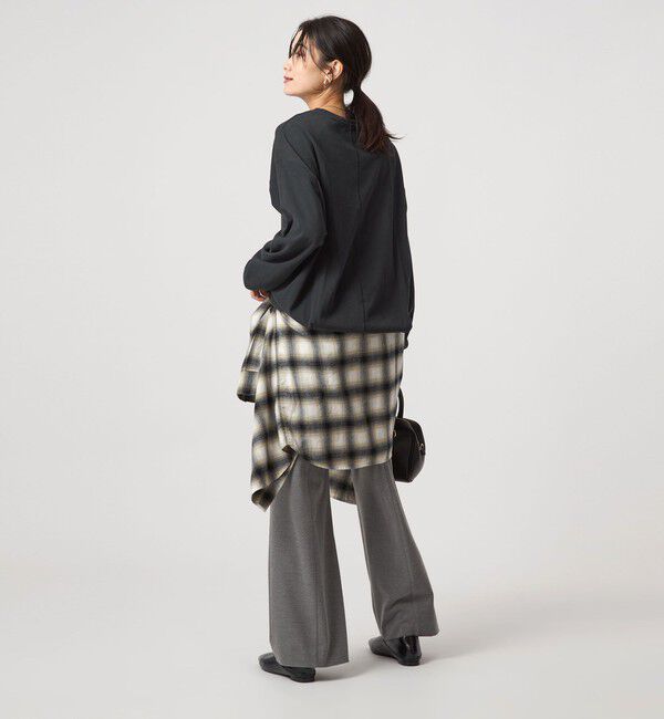 UNITED ARROWS green label relaxing「フィブリル タッチ ロングスリーブ トップス」|Tシャツ・カットソー|