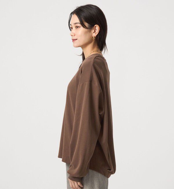 UNITED ARROWS green label relaxing「フィブリル タッチ ロングスリーブ トップス」|Tシャツ・カットソー|