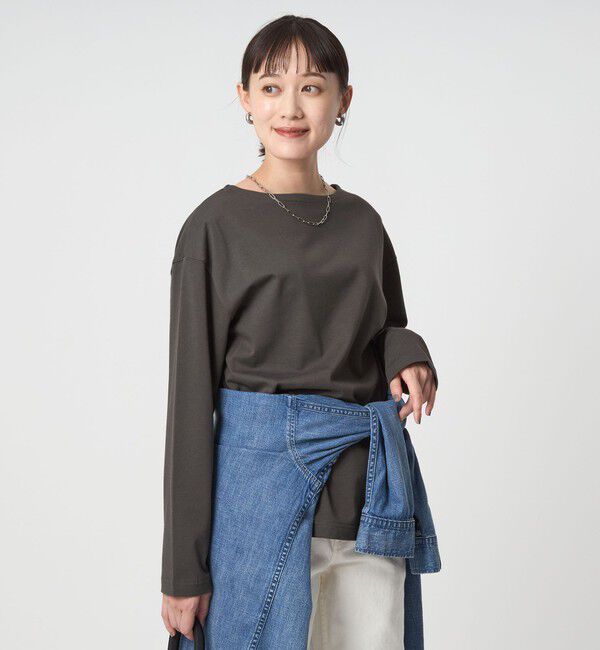 UNITED ARROWS green label relaxing「バスク ロングスリーブ Tシャツ」|Tシャツ・カットソー|