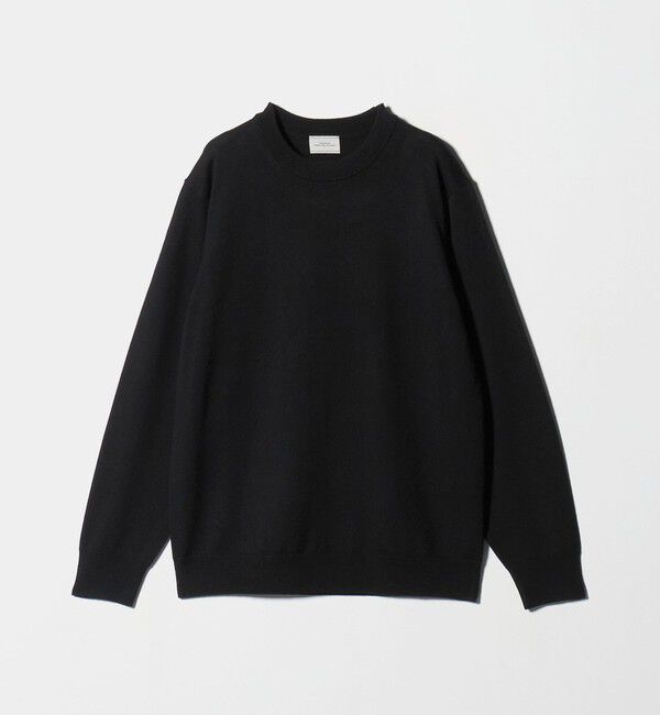 UNITED ARROWS green label relaxing「Super 120's ハイゲージ クルーネック ニット」|ニット・セーター|