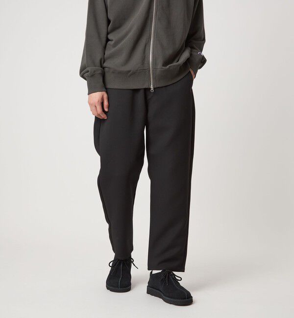 UNITED ARROWS green label relaxing「【別注】＜Lee＞FLeeasy Narrow ポリエステル イージーパンツ」|その他|BLACK