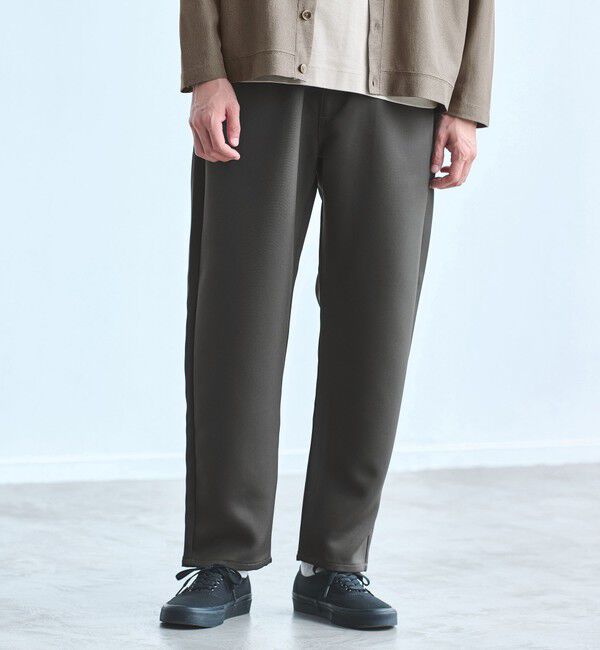 UNITED ARROWS green label relaxing「【別注】＜Lee＞FLeeasy Narrow ポリエステル イージーパンツ」|その他|DK.GRAY