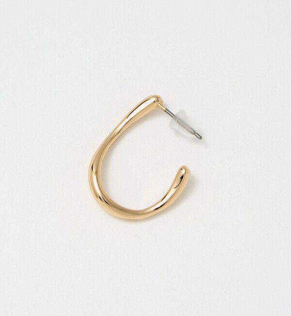 UNITED ARROWS green label relaxing「ドロップフープ ウェーブ ピアス」|ピアス|