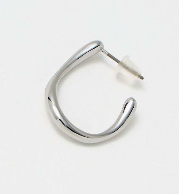 UNITED ARROWS green label relaxing「ドロップフープ ウェーブ ピアス」|ピアス|