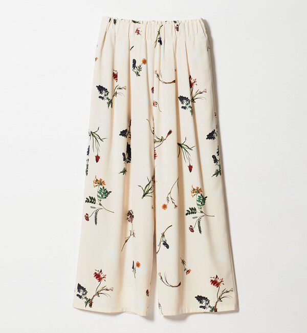 EMMEL REFINES「＜EMMEL REFINES＞EM フラワープリント イージーパンツ 2」|チノ|