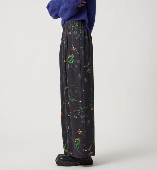 EMMEL REFINES「＜EMMEL REFINES＞EM フラワープリント イージーパンツ 2」|チノ|