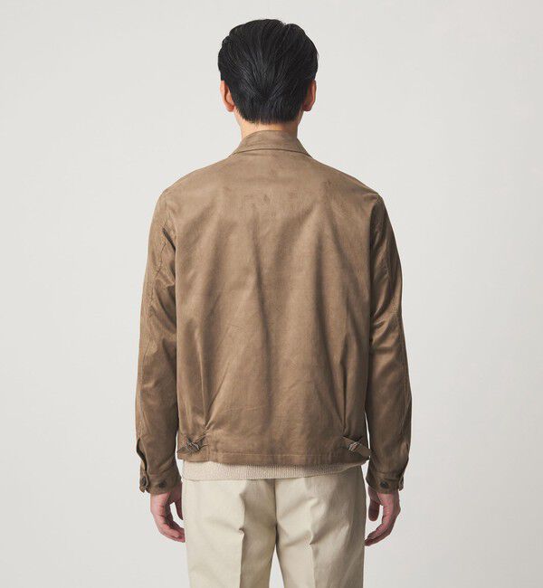 UNITED ARROWS green label relaxing「DC ポリエステル スエードライク ブルゾン」|ブルゾン・スタジャン|