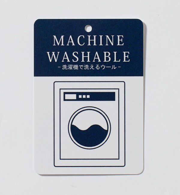 UNITED ARROWS green label relaxing「＜gim＞25F H/MLN ハーフジップ プルオーバー ニット -ウォッシャブル-」|ニット・セーター|