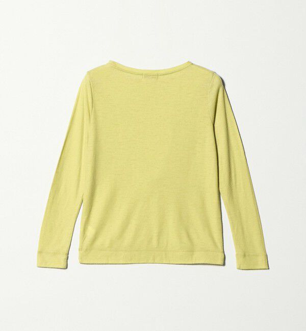 UNITED ARROWS green label relaxing「ウール フライス クルーネック カットソー  ウォッシャブル」|Tシャツ・カットソー|