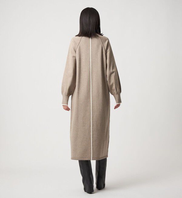 EMMEL REFINES「＜EMMEL REFINES＞EM ハイショク ニット ロング ワンピース」|ワンピース|