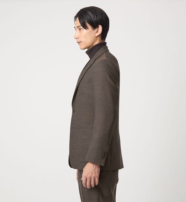 UNITED ARROWS green label relaxing「A+ TWPU ホームスパン 2B スタンダード ジャケット -ウォッシャブル・ストレッチ-」|テーラードジャケット|