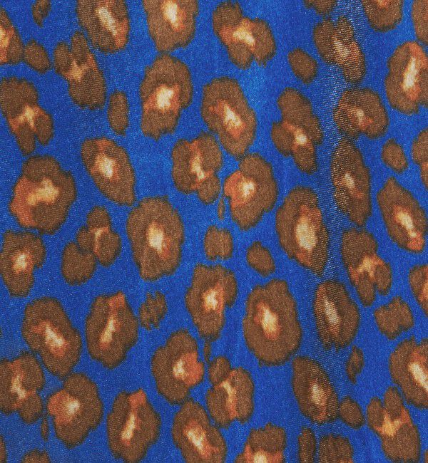 UNITED ARROWS green label relaxing「ベロア レオパード ワイド パンツ」|チノ|