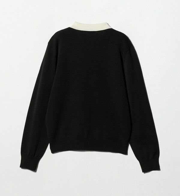 UNITED ARROWS green label relaxing「襟付き ロングスリーブ プルオーバー ニット ウォッシャブル」|ニット・セーター|