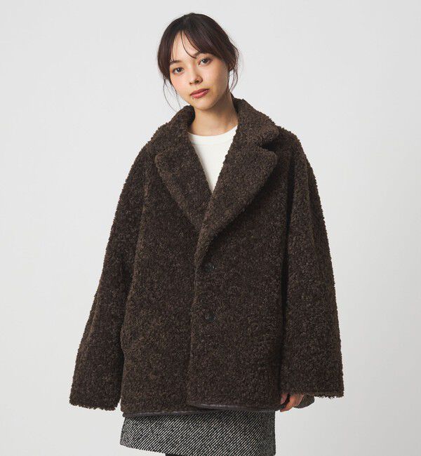 EMMEL REFINES「＜EMMEL REFINES＞EM リバーシブル フェイクムートン コート」|その他|