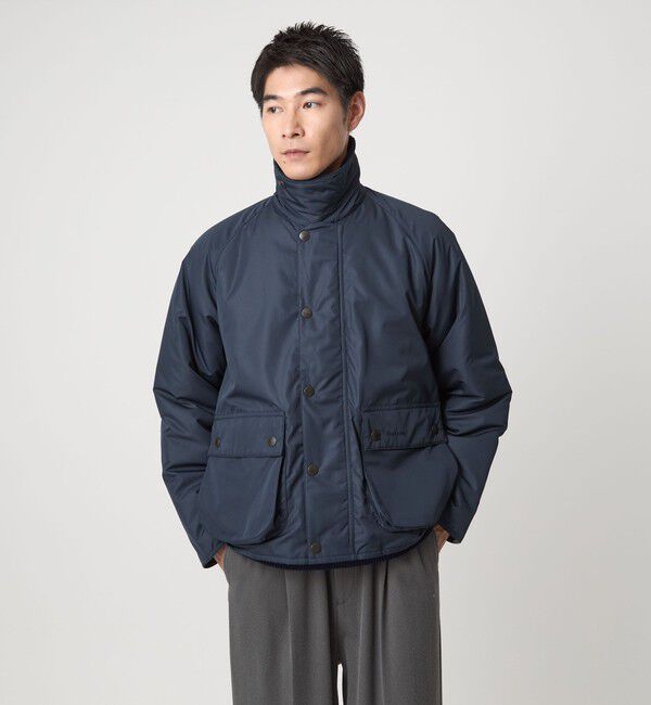 UNITED ARROWS green label relaxing「【別注】＜Barbour＞GLR トランスポート パデット ビデイル ジャケット」|ブルゾン・スタジャン|