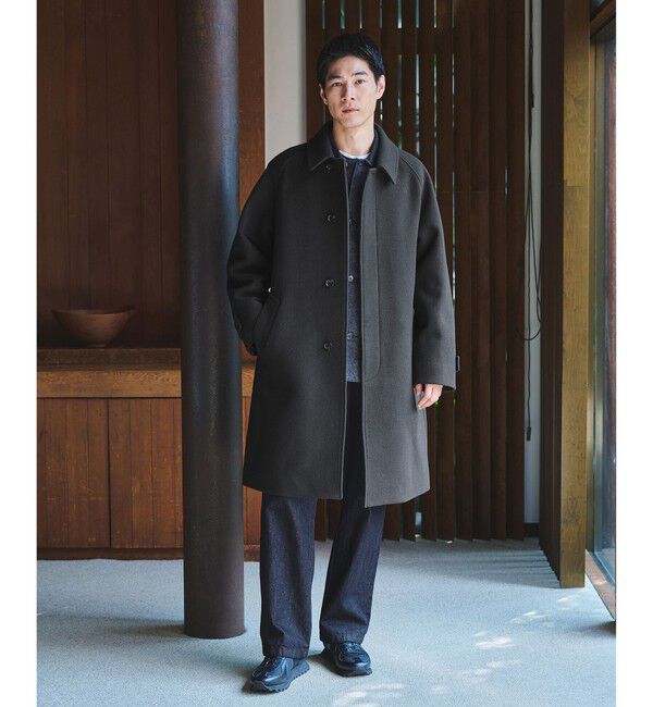 UNITED ARROWS green label relaxing「SENTDALE WOOL ステンカラーコート」|ステンカラーコート|