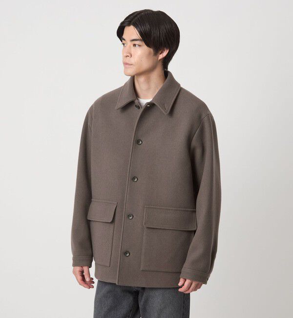 UNITED ARROWS green label relaxing「SENTDALE WOOL カバーオール」|ブルゾン・スタジャン|