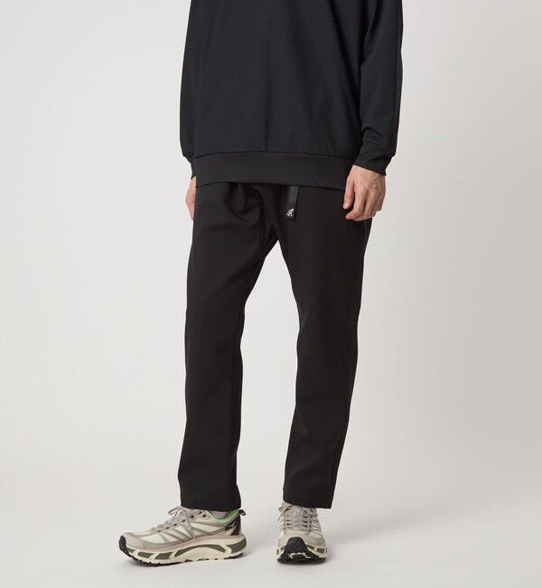 UNITED ARROWS green label relaxing「【別注】＜Gramicci＞ポリウラフリ ナローテーパード パンツ」|その他|BLACK