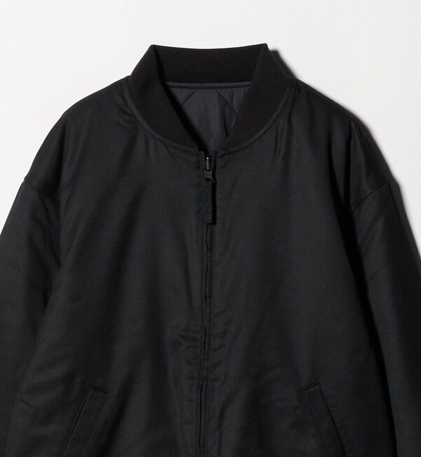 UNITED ARROWS green label relaxing「パデッド リバーシブル ジップ ブルゾン」|ブルゾン・スタジャン|