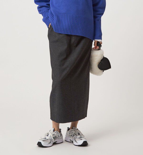 UNITED ARROWS green label relaxing「［size SHORTあり］ライト サキソニー タイト スカート ウォッシャブル」|タイト|