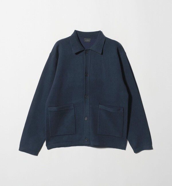 UNITED ARROWS green label relaxing「コットン ポリエステル ポロ カーディガン」|カーディガン|