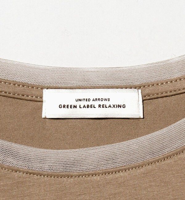 UNITED ARROWS green label relaxing「ソデ チュール プルオーバー」|Tシャツ・カットソー|